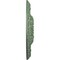 Ekena Millwork Amelia Ceiling Medallion (Fits Canopies up to 2 3/8"), Hnd-Painted Athenian Green, 19 5/8"OD x 3/4"P CM20AMAGF - alternate 2
